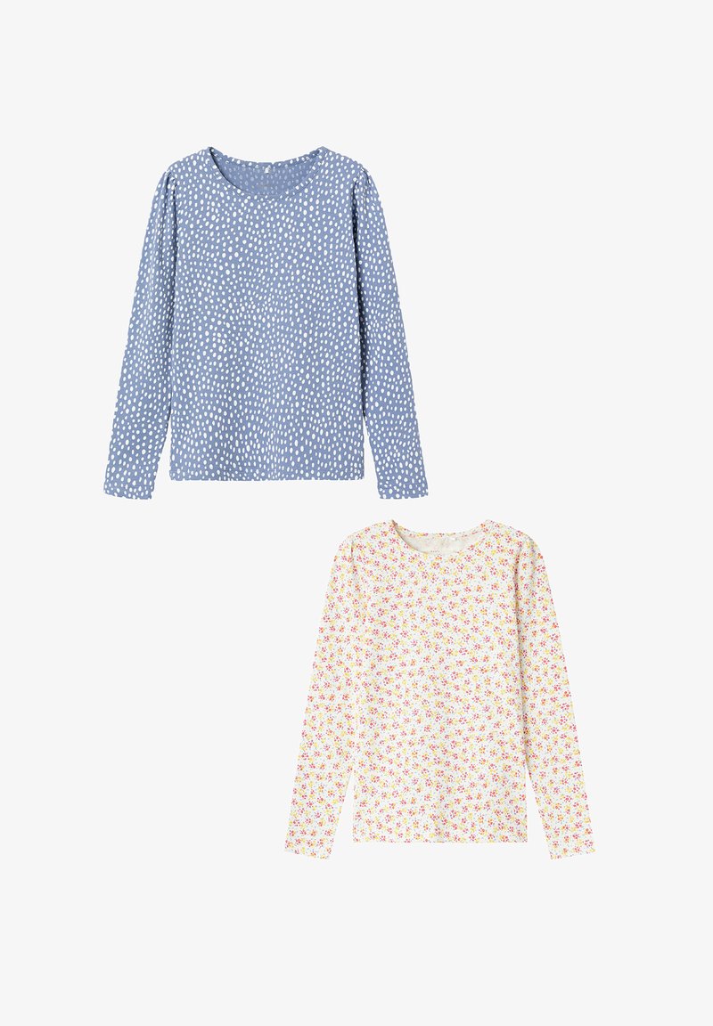 Name it 2ER-PACK - Langarmshirt - blau rosa
