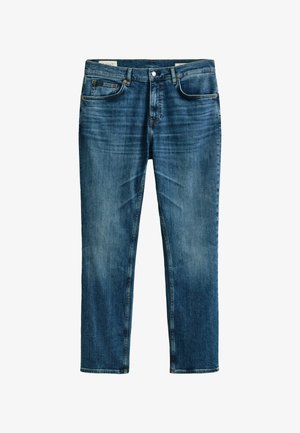 GANT, REG GANT JEANS - Jeans Tapered Fit - mid blue broken in