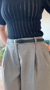 Anna Field 2 PACK - Öv - black/cognac