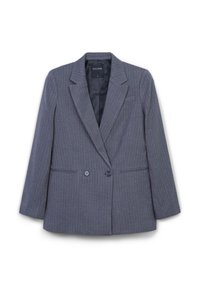 DOPPIOPETTO GESSATA - Cappotto corto - var grigio melange