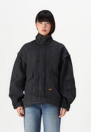 G-STAR UTILITY BIKER JACKET  - Farkkutakki - worn in ignition
