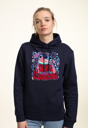 LILO & STITCH WEIRD AND COMPLICATED - Hoodie - navy blue