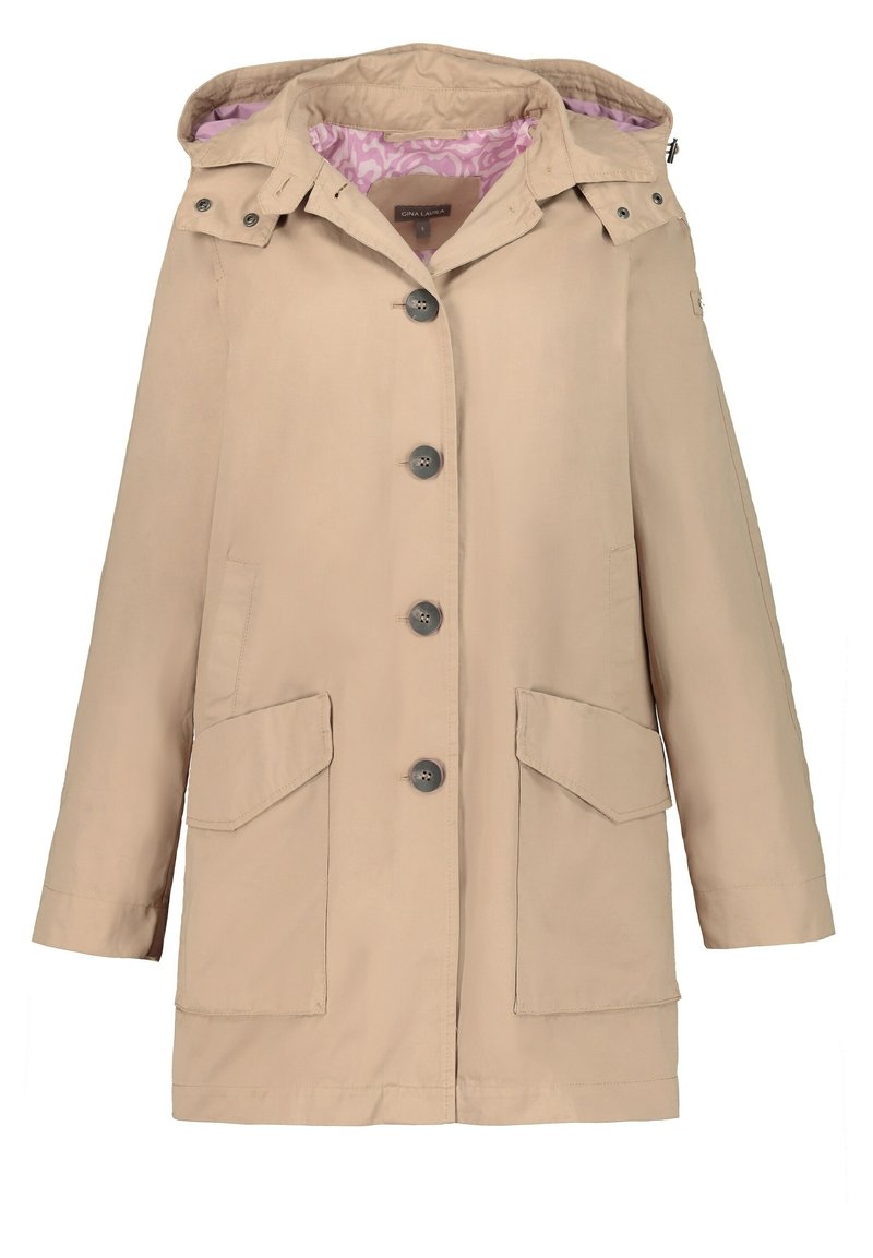 Damen Parkas | GINA LAURA Parka hellbraun - CP52075 Damen Parkas | GINA LAURA Parka hellbraun - CP52075