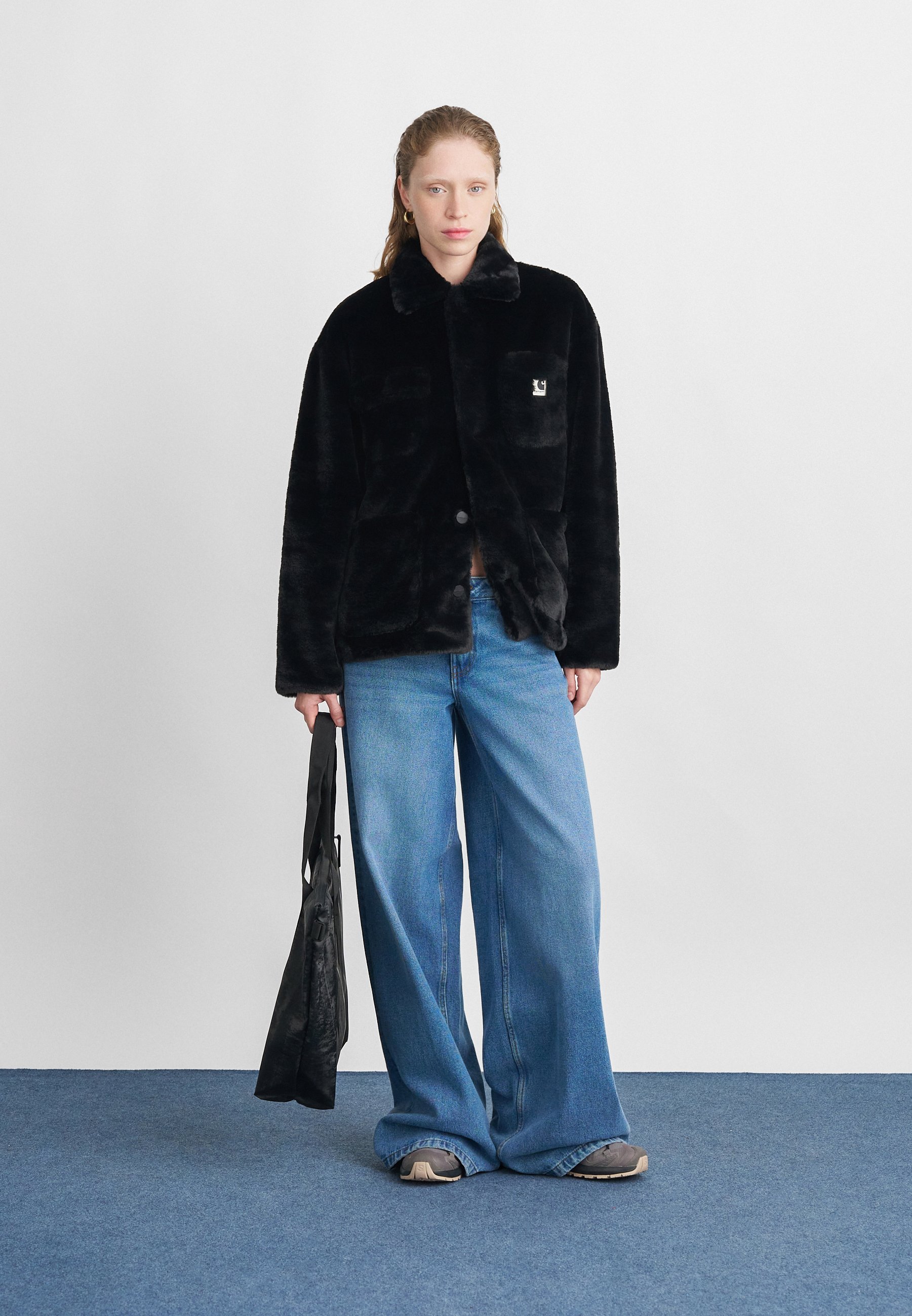 Carhartt WIP OLNEY MICHIGAN COAT - Winter jacket - black - Zalando