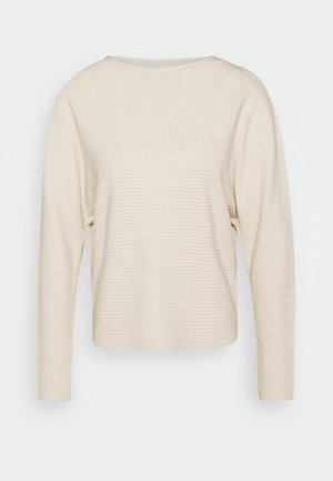 Striktrøje - beige