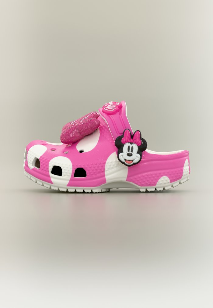 Crocs MINNIE MOUSE - Chanclas de baño - multi-coloured Disney Minnie Mouse Pink (TD)