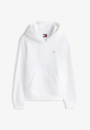 Tommy Jeans, REG FLAG - Felpa con cappuccio - white