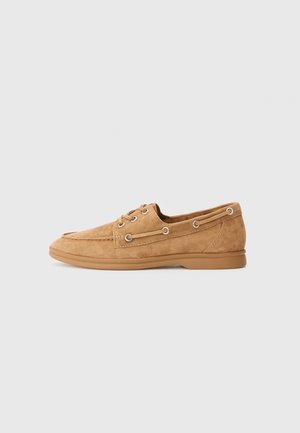 PORTS - Chaussures bateau - cognac