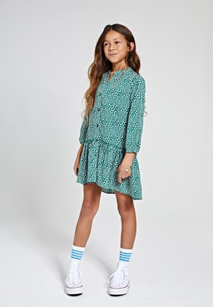 TUVALU DROP WAIST - Robe chemise - hunter green
