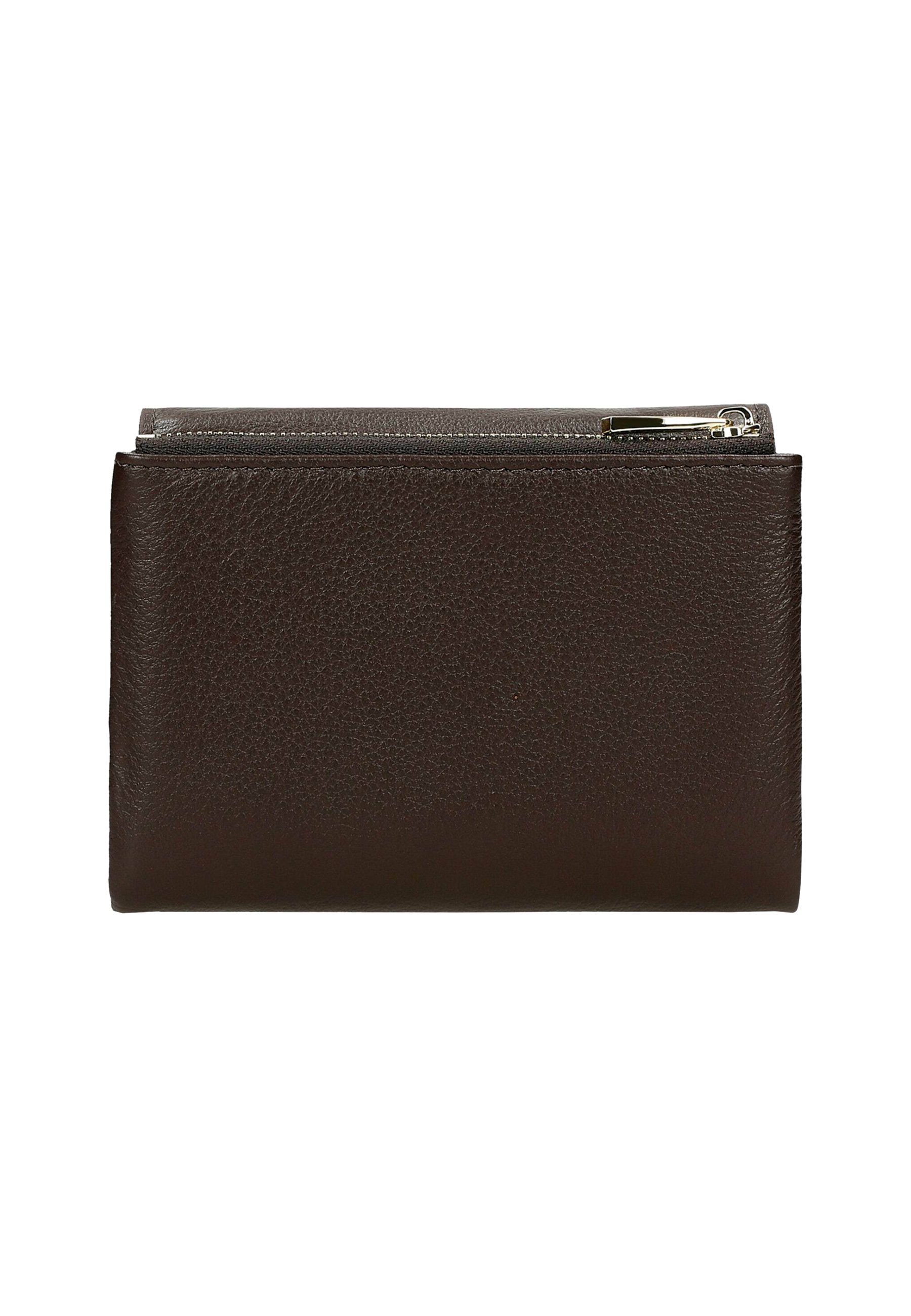 『Hollywood Wallet BROWN』 Acne Studios - Folded leather wallet - Dark brown