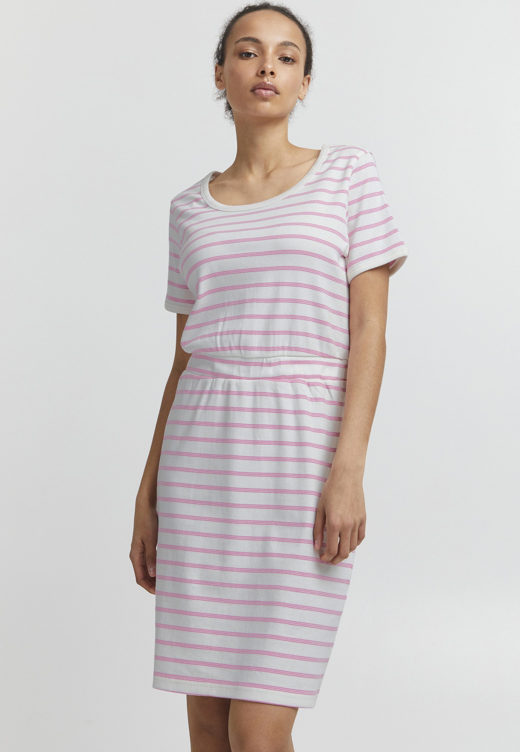 Ichi Ihlouisany To Canottiera Da Donna A Righe, In Cotone Organico - Basic E Sostenibile - 5