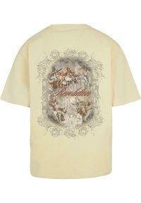 MJ Gonzales HEAVY TEE ART IS REVOLUTION - T-shirts print - softyellow