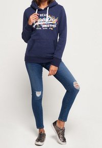 Superdry & Co Jersey con capucha - blue