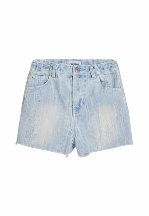 TRUCKER - Jeans Shorts - white