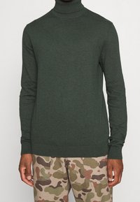 Selected Homme Svetr - mottled dark green