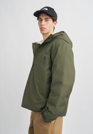 The North Face RANGE HOODED JACKET - Pūkinė striukė - new taupe green