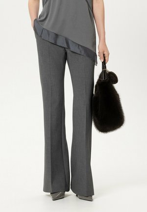 Luisa Cerano, LUISA CERANO BOOTLEG-PANTS - Trousers - grey