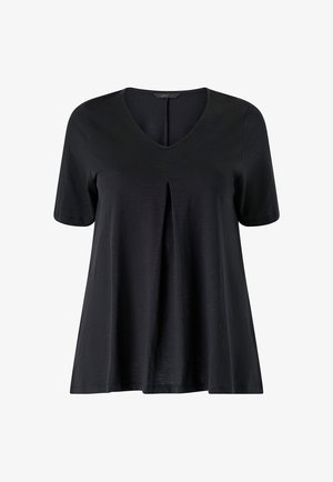 Ellos Plus collection, TUNIKA MIT V-AUSSCHNITT. - Camiseta básica - black