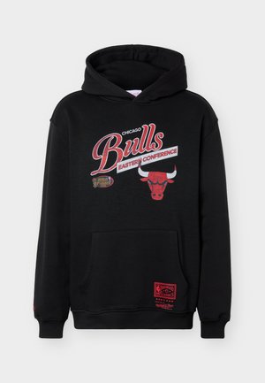 Mitchell & Ness, PARADISO OVERSIZED HOODY CHICAGO BULLS - Ρούχα για κλαμπ - black