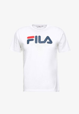 Fila PURE TEE - T-shirt print - bright white