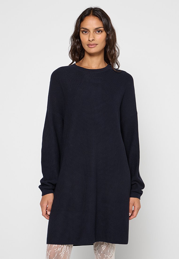 Marc O’Polo Gebreide jurk donkerblauw Marc O’Polo Gebreide jurk donkerblauw