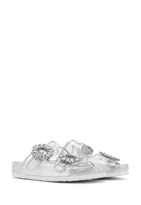 Derimod DOUBLE STRAP - Muiltjes - transparent