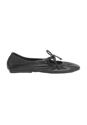 BOW FLAT - Klassischer Ballerina - black
