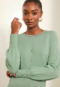 Lipsy CREW NECK REGULAR FIT - Kardiganas - green