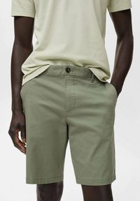 Mango - STRAIGHT BERMUDA  - Šortky - mint green Miniatúrny obrázok 1