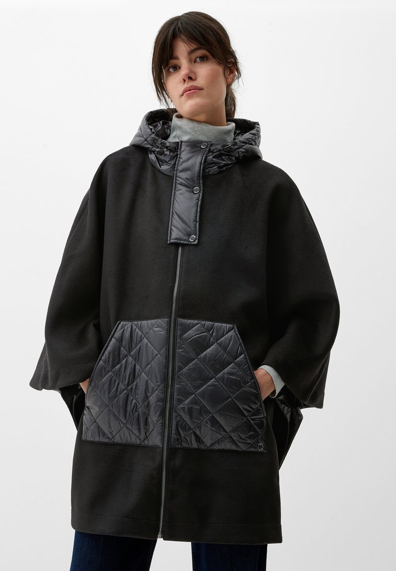 s.Oliver PONCHO - Poncho - black
