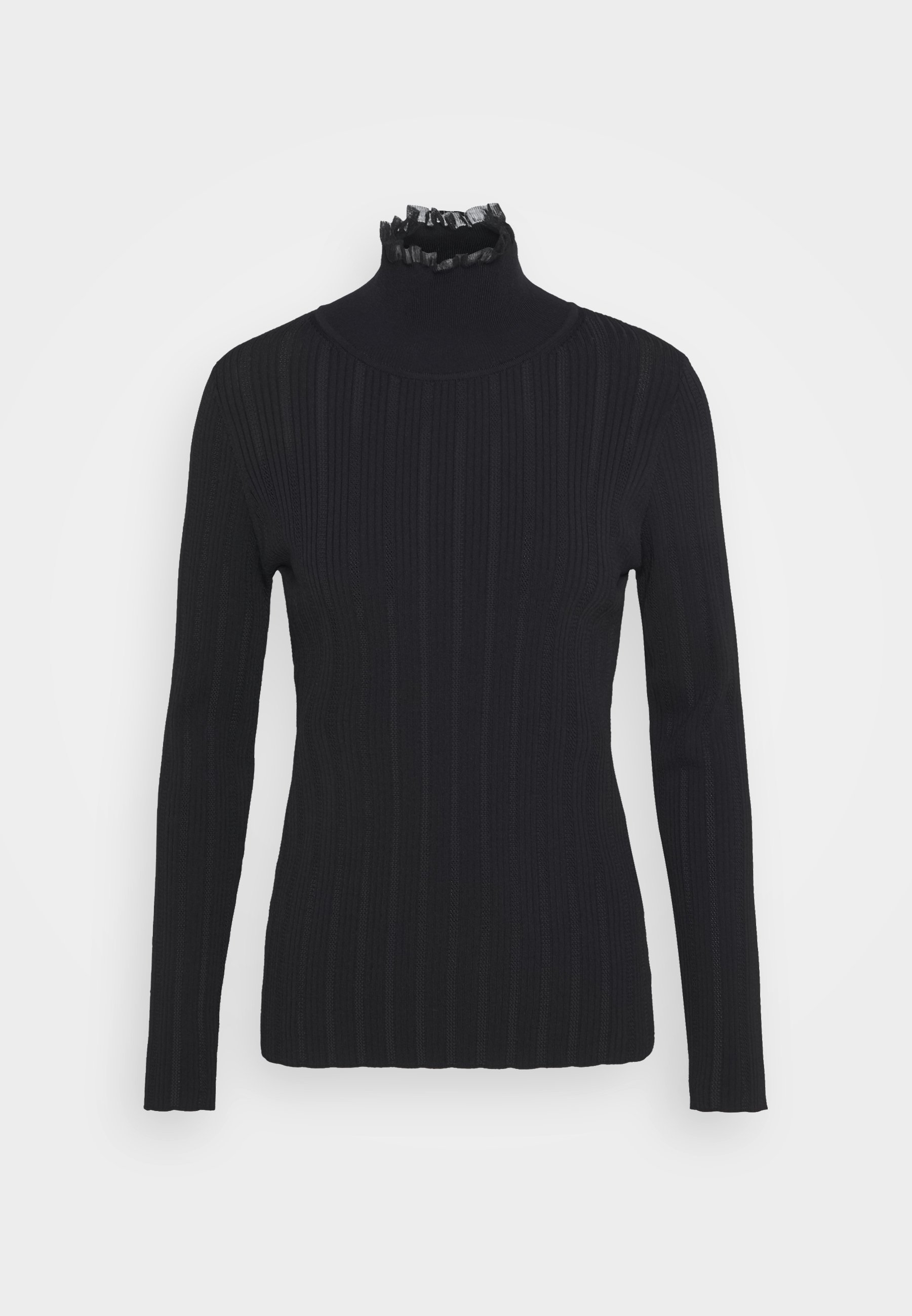 Claudie Pierlot MYSTERIEUSE Trui noirZwart Zalando.nl Claudie Pierlot CHOUCHOU Leren jas noirZwart Zalando.nl
