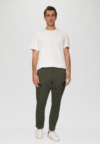 s.Oliver REGULAR MIT STRAIGHT LEG - Cargobroek - navy