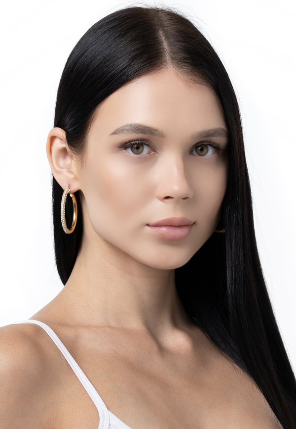 GLITTER HOOPS - Ohrringe