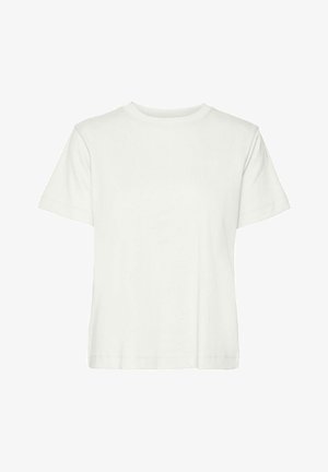 Aware NAIMA SS O-NECK - T-shirts basic - snow white
