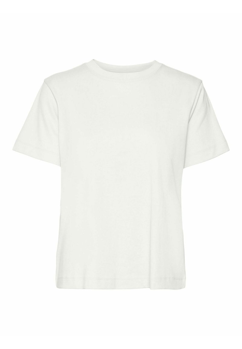 Vero Moda AWNAIMA SS O-NECK T-SHIRT NOOS - T-Shirt basic - snow white ...