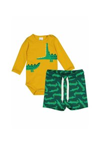 Fred's World by Green Cotton SET LANGARM - Body - sonic yellow