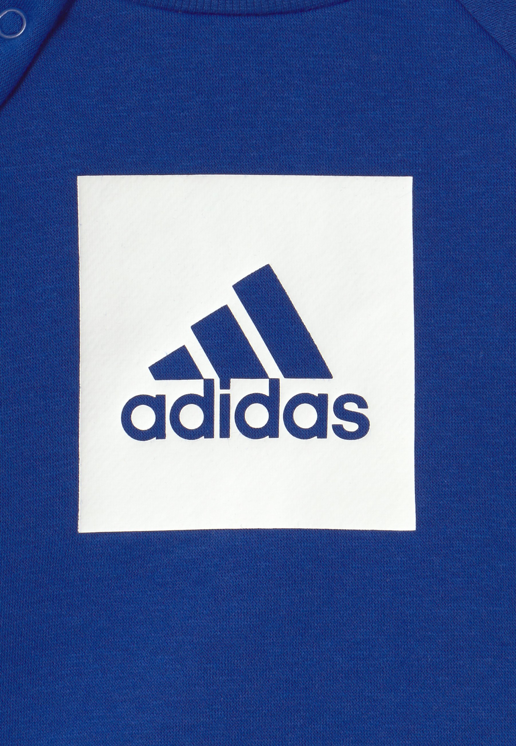 logo adidas bleu
