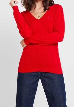 Pullover - red