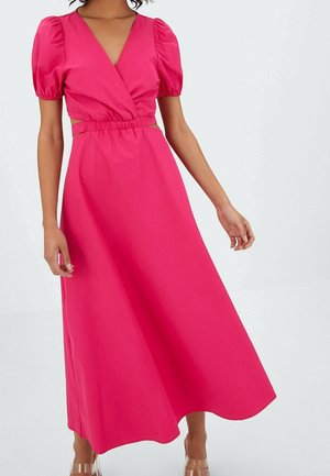 Stradivarius, Robe longue - neon pink