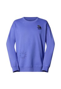 MOUNTAIN CLEANUP OVERSIZED CREW - Sweatshirt - virtual blue