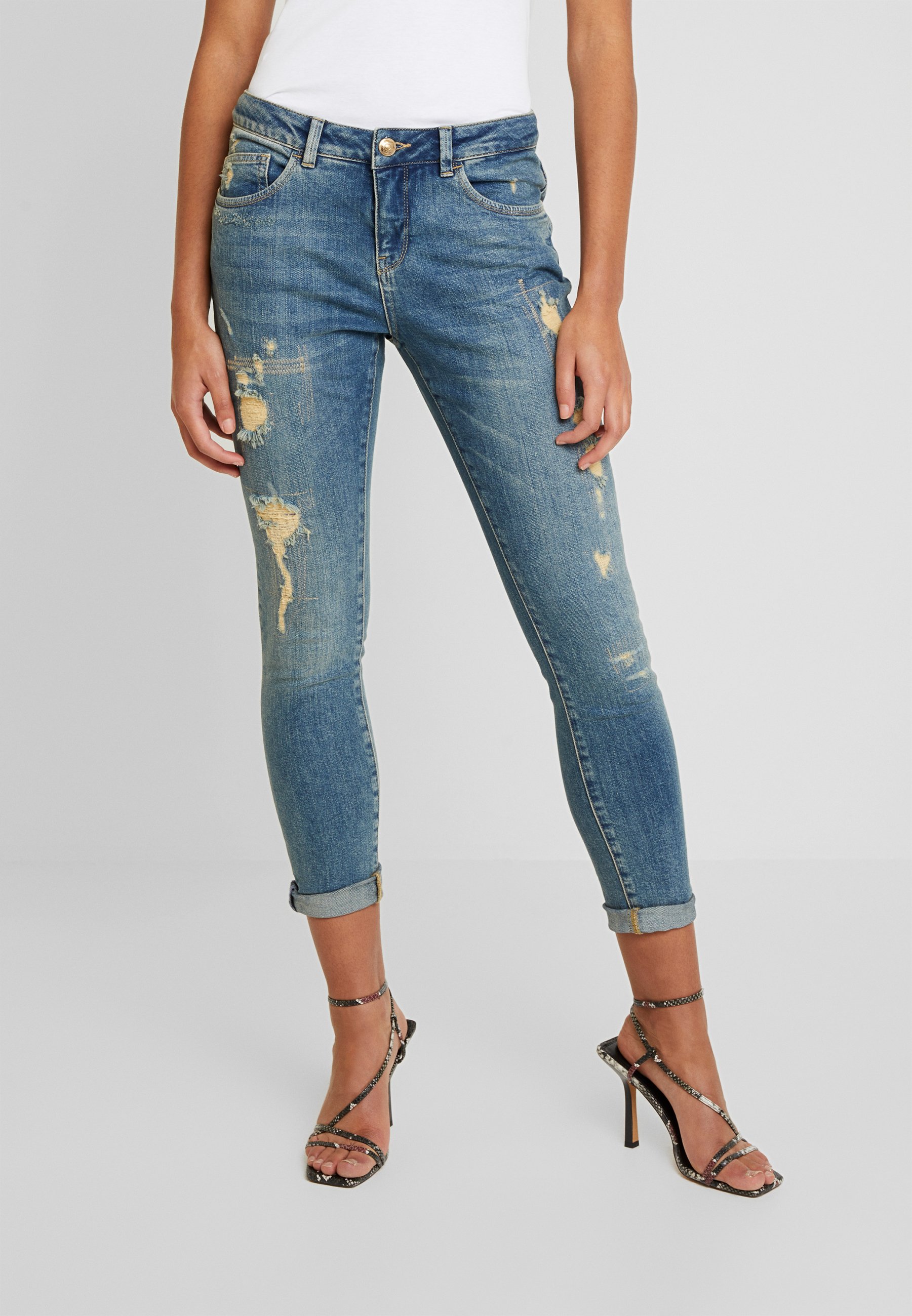 Mos Mosh BRADFORD WORKED Jeans Skinny Fit blue denim Mos Mosh BRADFORD WORKED - Jeans Skinny Fit - blue denim