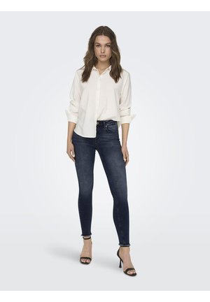 ONLY Tall ONLBLUSH MID - Jeans Skinny Fit - blue black denim