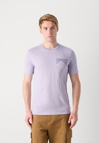 Scotch & Soda REGULAR FIT LEFT CHEST LOGO - T-shirt con stampa - languid lavender