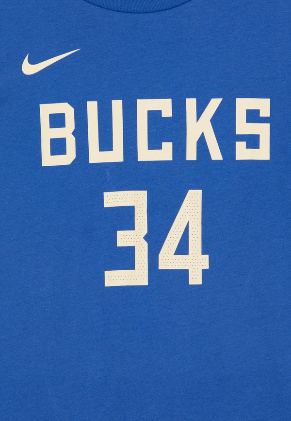 NBA MILWAUKEE BUCKS GIANNIS ANTETOKOUNMPO CITY EDITION ESSENTIAL TEE UNISEX - Print T-shirt - game royal2