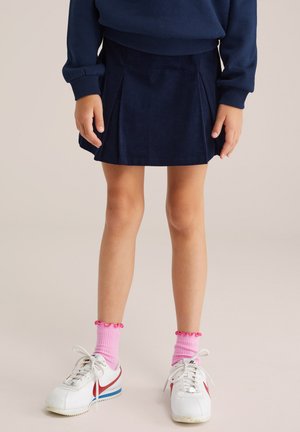 WE Fashion Plooirok - dark blue