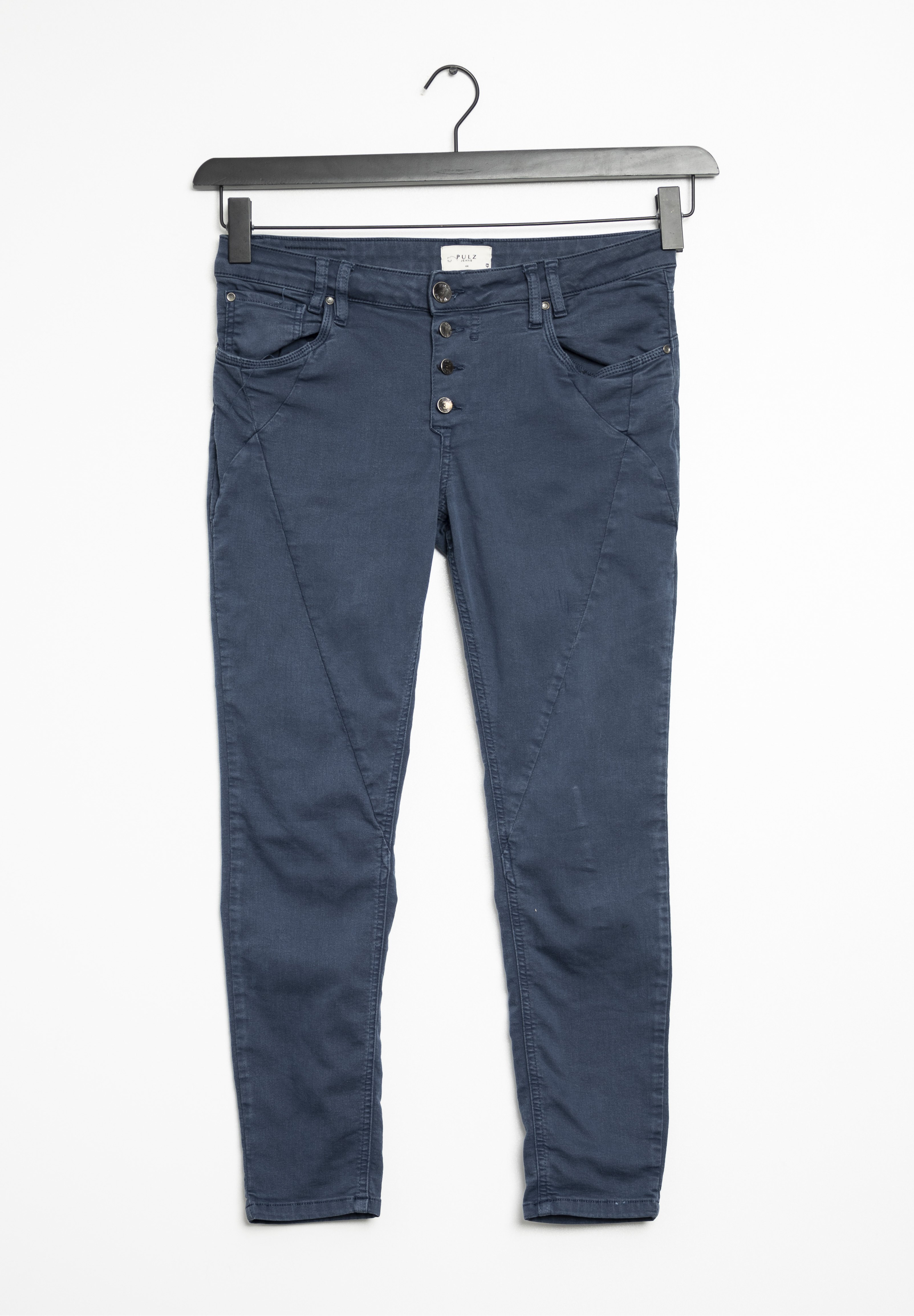 PULZ Pantalones - blue/azul - Zalando.es