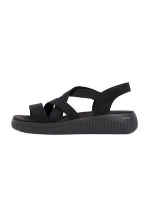 Remonte, REMONTE RIEMCHENSANDALEN D3L52 - Sandales compensées - black