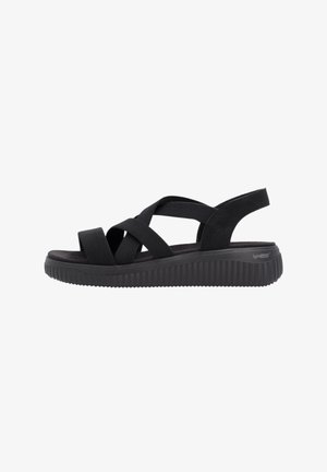 Remonte, REMONTE RIEMCHENSANDALEN D3L52 - Sandales compensées - black