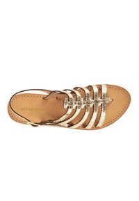 Les Tropeziennes par M Belarbi HIKA - Sandales tongs - or craquelé