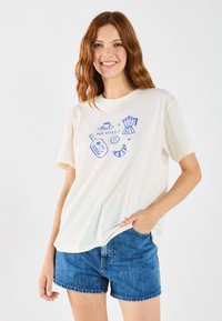 Even&Odd T-shirt imprimé - egret